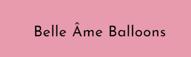 Belle Ame Balloons logo